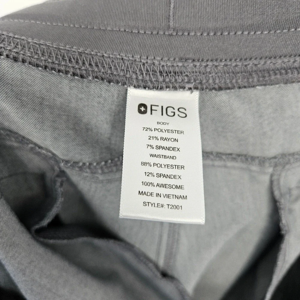 Figs Scrub Pants Mens Medium Nurses Healthcare Uniforms Graphite Gray Axim‎